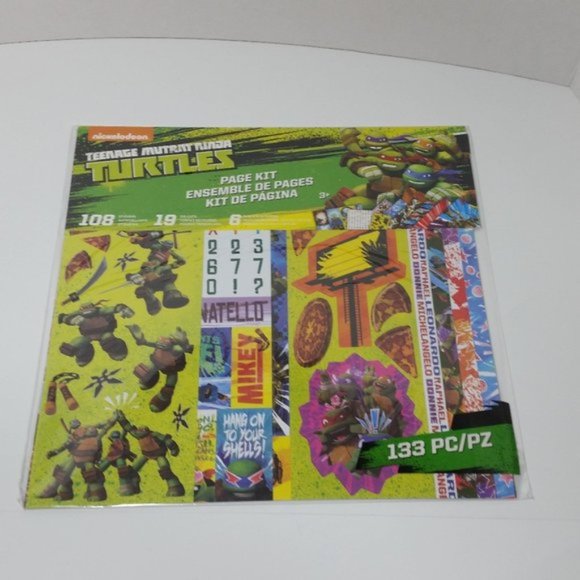 Teenage Mutant Ninja Turtles Paper and Sticker Kit - Picture 1 of 12